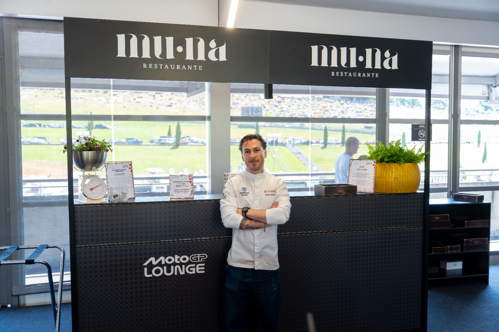 La cocina de MUNA triunfa con Samuel Naveira en el Grand Prix Of Italy con MotoGP VIP Village™ 